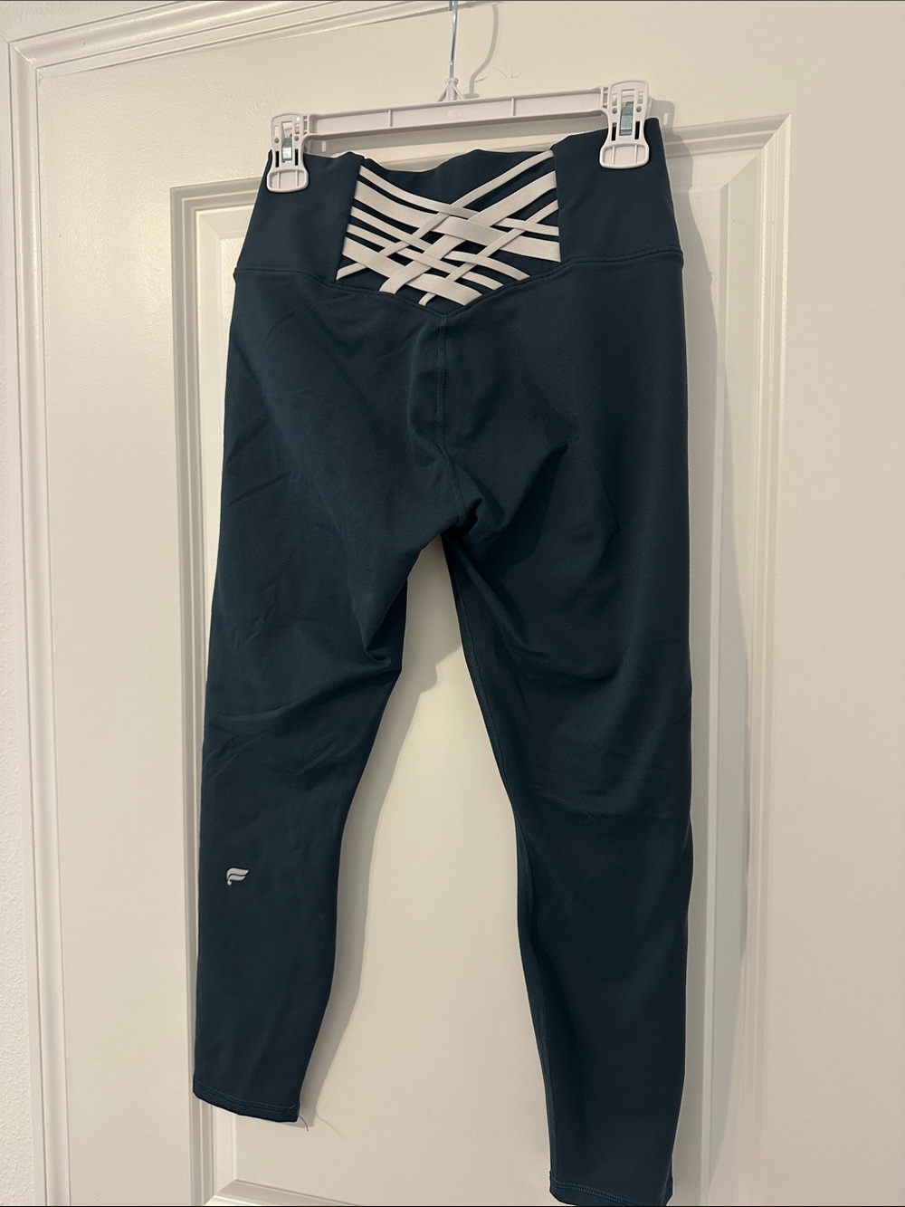 Fabletics Green Powerhold Pocket High-Waist Leggings